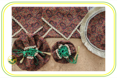 ست کامل سفره گواه گیری ترمه